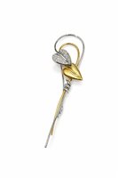 Broche Idee Preziose dal 1987 Mujer in Oro blanco Diamante IP.ACK18M/1D